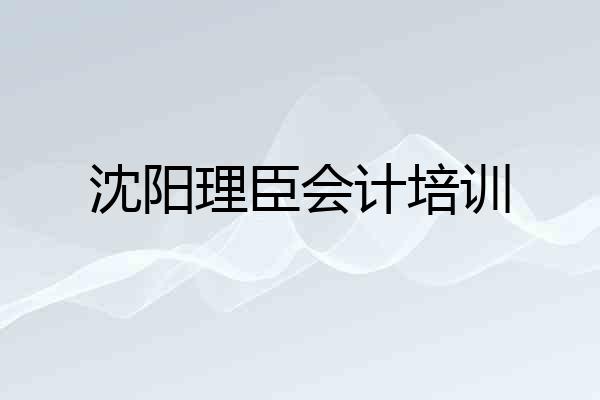 沈阳理臣会计培训