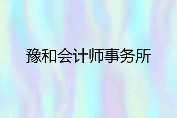 豫和会计师事务所