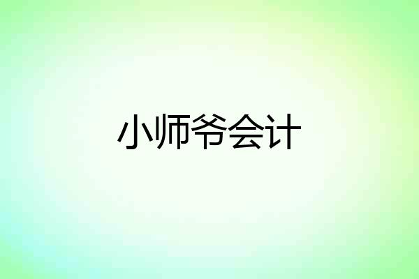 小师爷会计