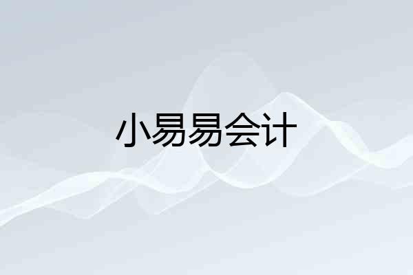 小易易会计
