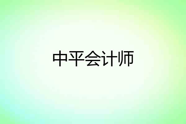 中平会计师