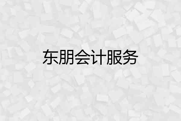 东朋会计服务