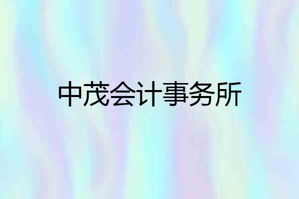 中茂会计事务所