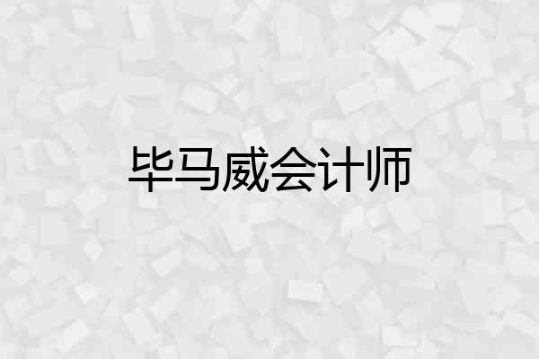 毕马威会计师