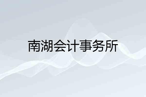 南湖会计事务所