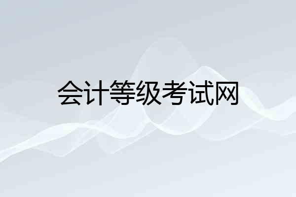 会计等级考试网