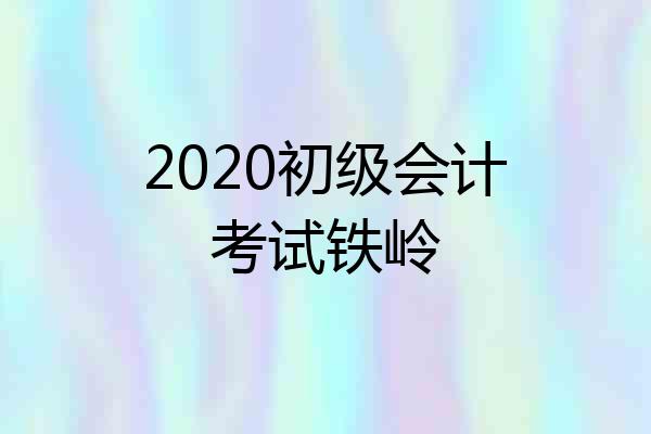 2020初级会计考试铁岭