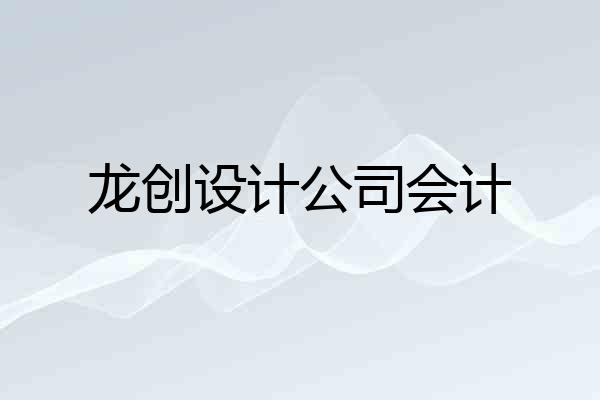 龙创设计公司会计