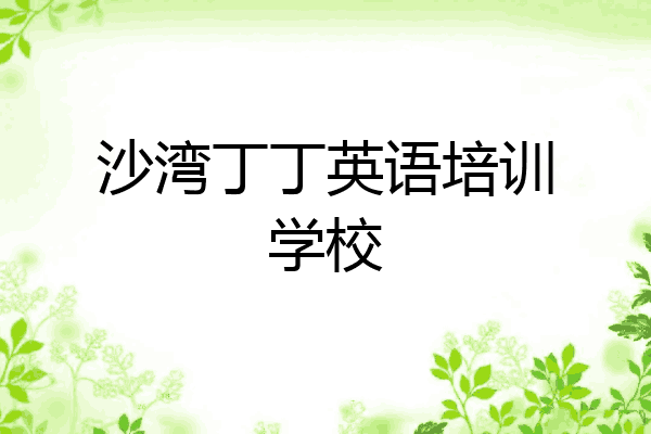 沙湾丁丁英语培训学校