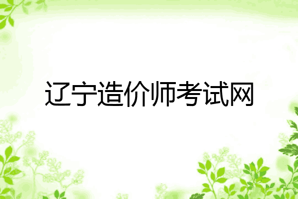 辽宁造价师考试网