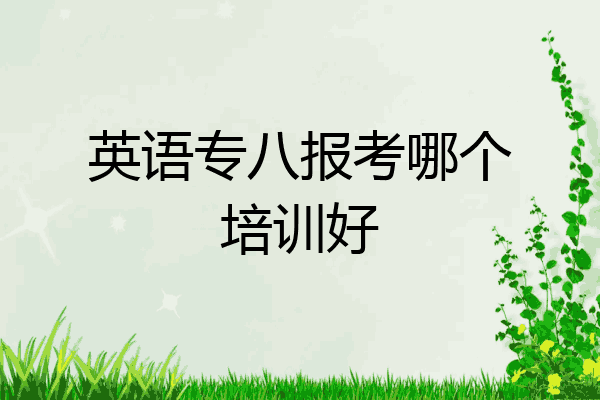 英语专八报考哪个培训好