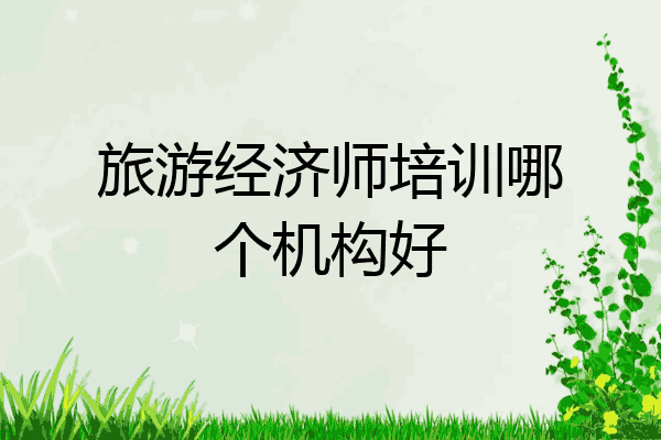 旅游经济师培训哪个机构好