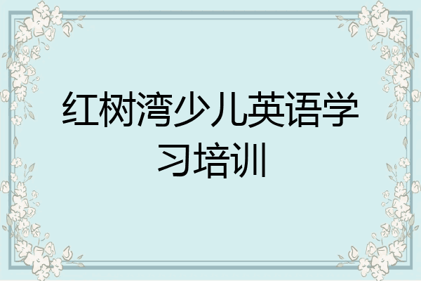 红树湾少儿英语学习培训