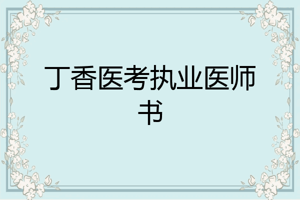 丁香医考执业医师书
