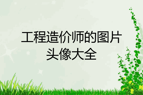 工程造价师的图片头像大全