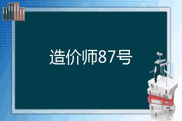造价师87号