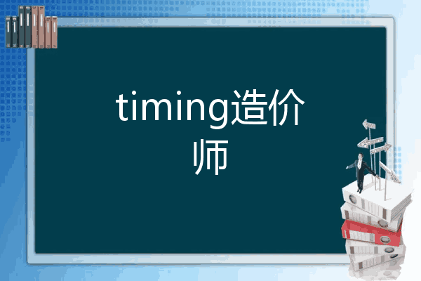 timing造价师