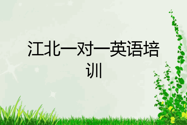 江北一对一英语培训