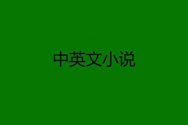 中英文小说
