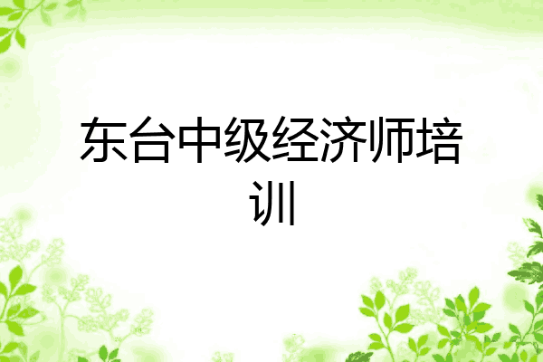 东台中级经济师培训