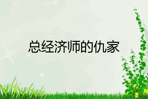 总经济师的仇家