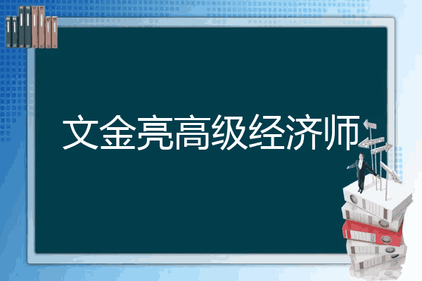 文金亮高级经济师