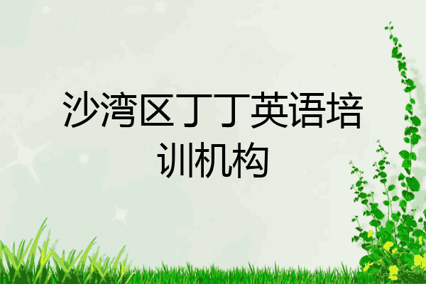 沙湾区丁丁英语培训机构