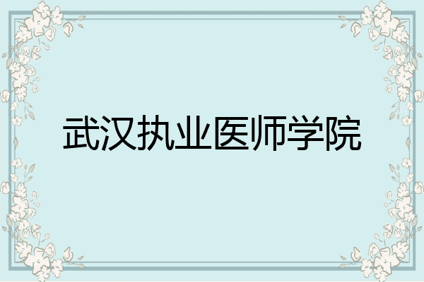 武汉执业医师学院
