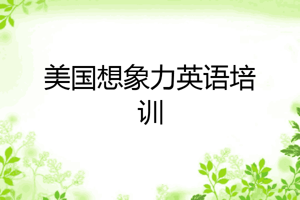 美国想象力英语培训