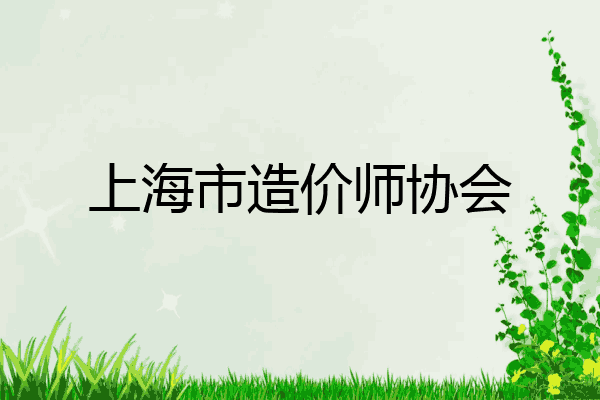 上海市造价师协会