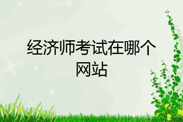经济师考试在哪个网站
