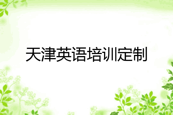 天津英语培训定制