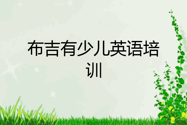 布吉有少儿英语培训