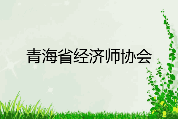 青海省经济师协会