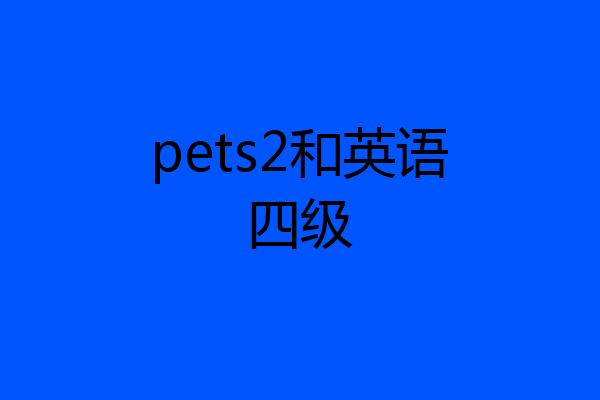 pets2和英语四级