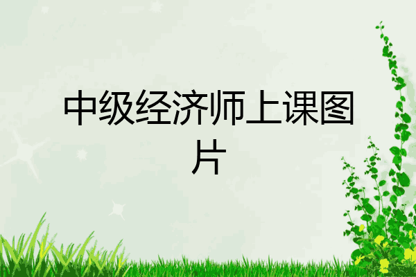 中级经济师上课图片