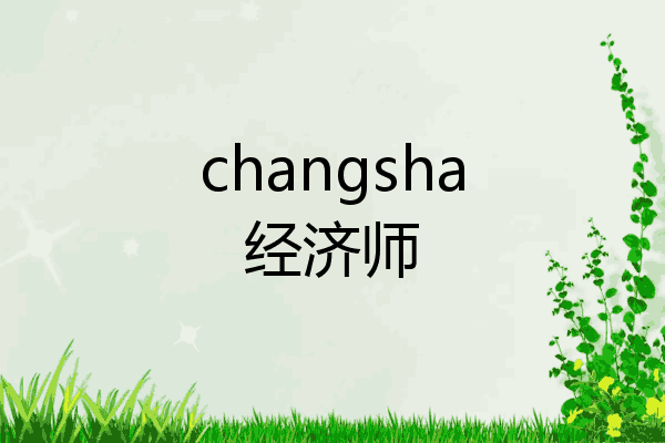 changsha经济师