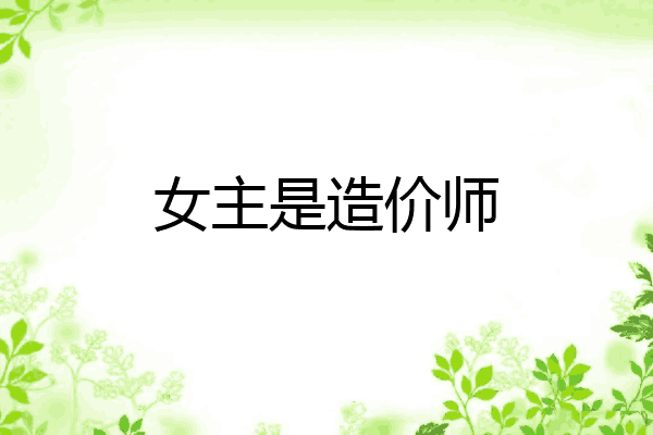 女主是造价师
