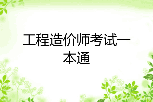 工程造价师考试一本通
