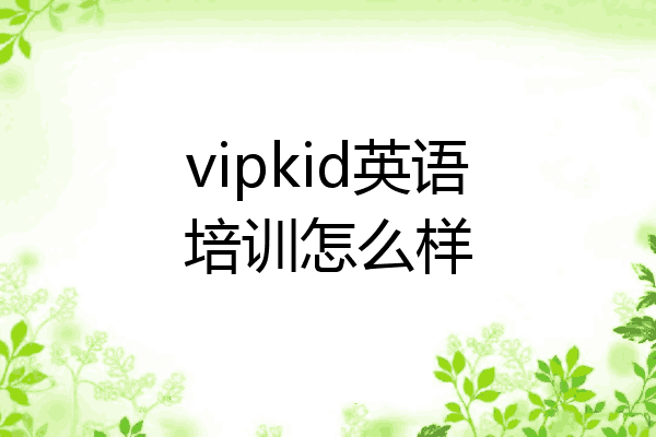 vipkid英语培训怎么样