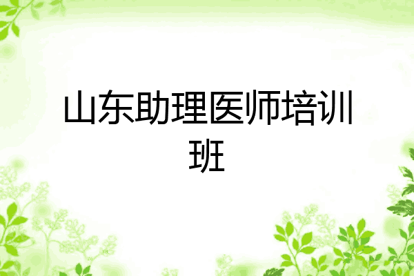 山东助理医师培训班