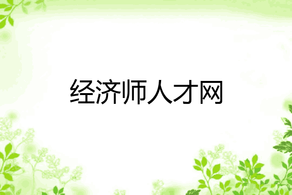 经济师人才网