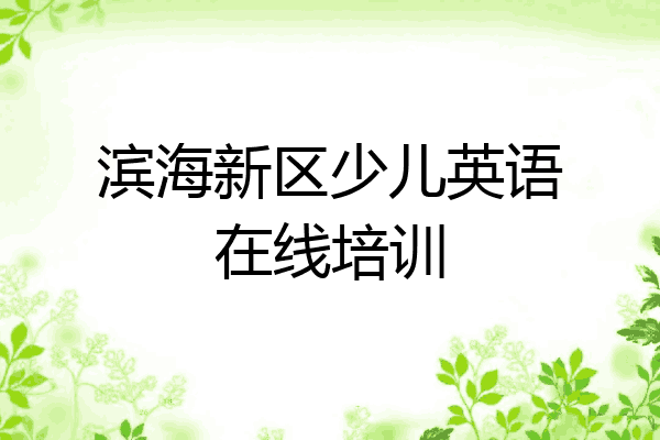 滨海新区少儿英语在线培训