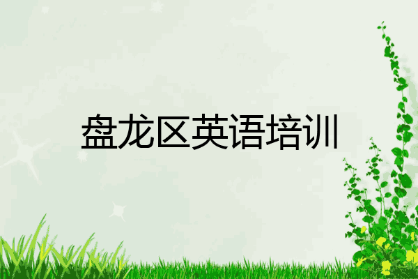 盘龙区英语培训