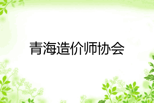 青海造价师协会