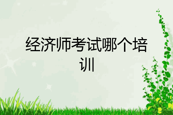 经济师考试哪个培训
