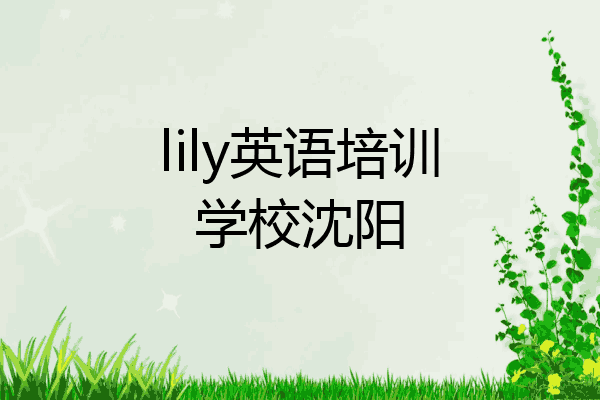 lily英语培训学校沈阳