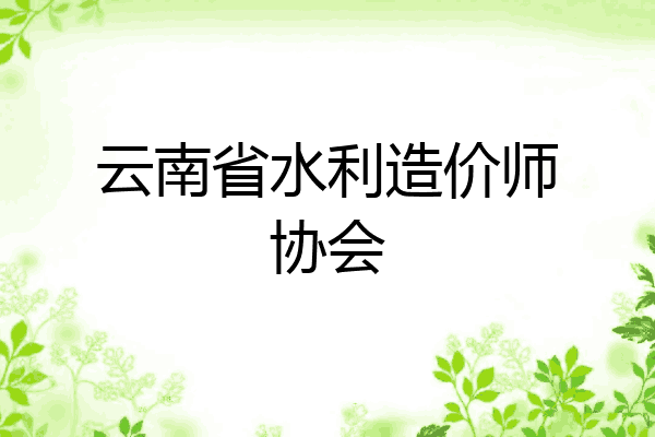 云南省水利造价师协会