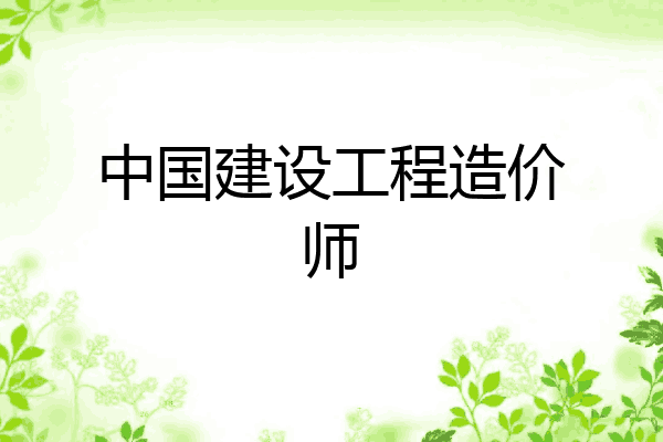 中国建设工程造价师