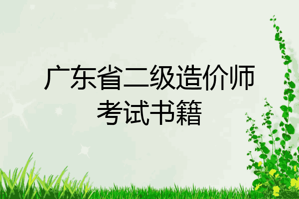 广东省二级造价师考试书籍